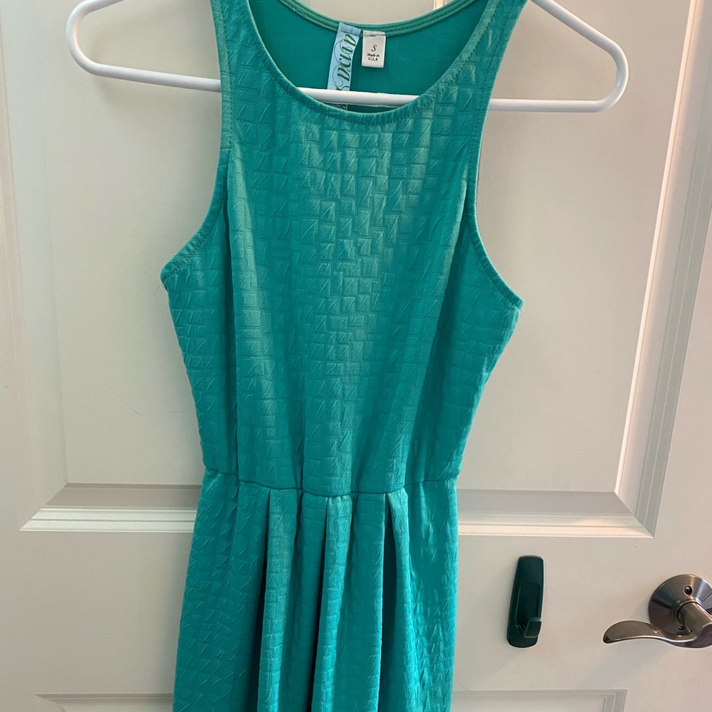 Teal dress